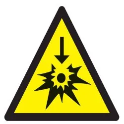 Panneau DANGER SODIUM OU POTASSIUM NOR Taliaplast 629920