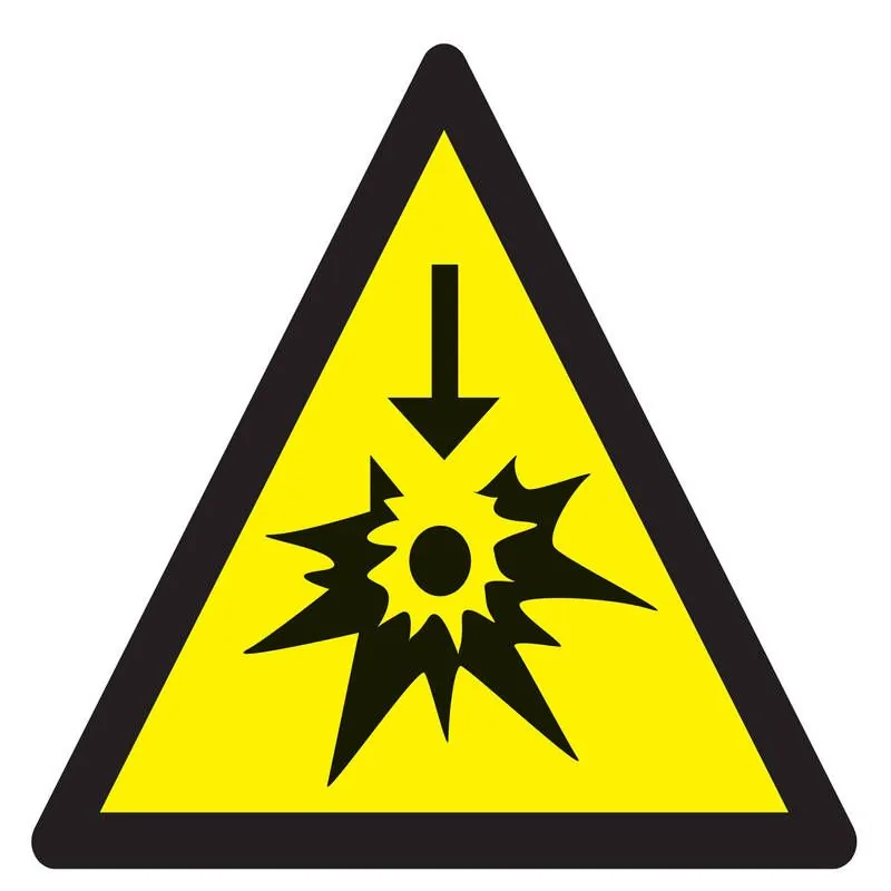 Panneau DANGER SODIUM OU POTASSIUM NOR Taliaplast 629920