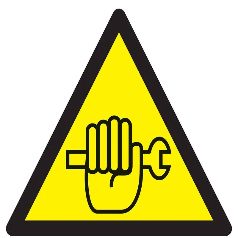 Panneau DANGER TRAVAUX DE MAINTENANCE Taliaplast 629355