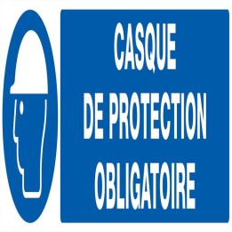 Panneau CASQUE DE PROTECTION OBLIGAT. Taliaplast 620503
