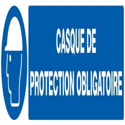 Panneau CASQUE DE PROTECTION OBLIGAT. Taliaplast 625503