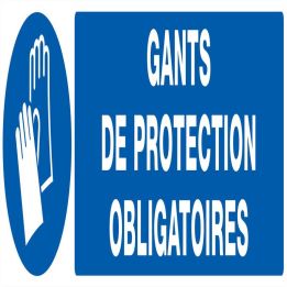 Panneau GANTS DE PROTECTION OBLIGAT. N Taliaplast 620517