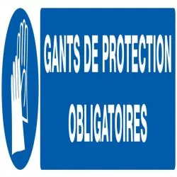 Panneau GANTS DE PROTECTION OBLIGAT. N Taliaplast 625517