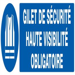 Panneau GILET DE SECURITE HAUTE VISIBI Taliaplast 620513