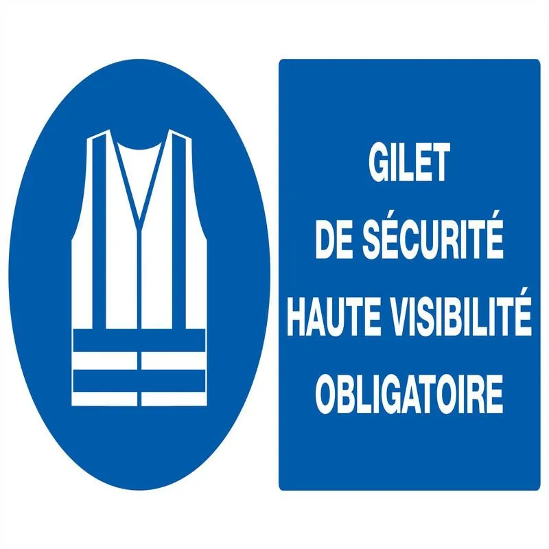Panneau GILET DE SECURITE HAUTE VISIBI Taliaplast 621513