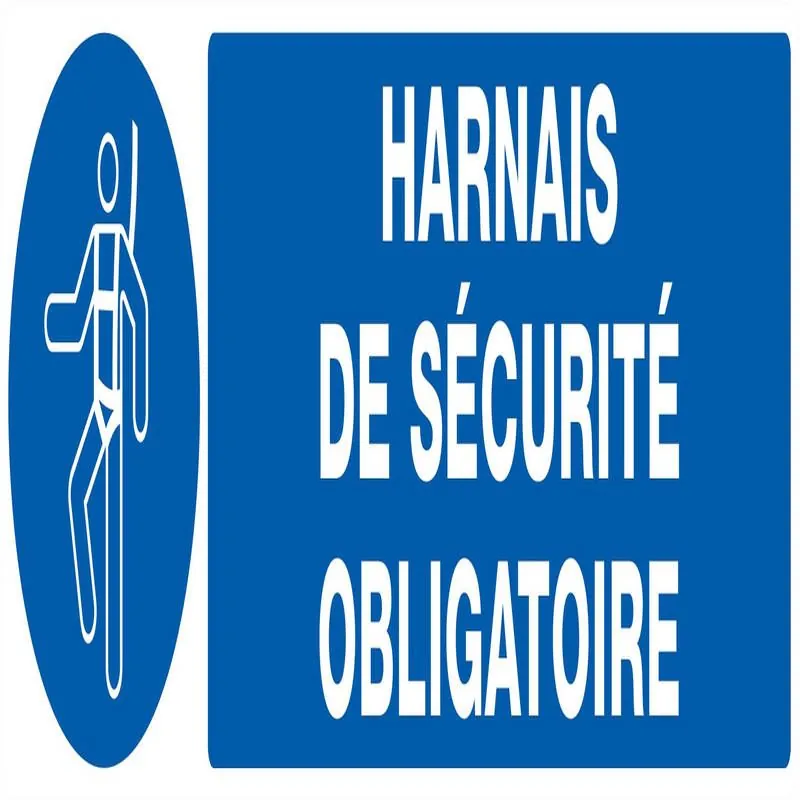 Panneau HARNAIS DE SECURITE OBLIGAT. N Taliaplast 620515