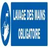 Panneau LAVAGE DES MAINS OBLIGATOIRE N Taliaplast 625520