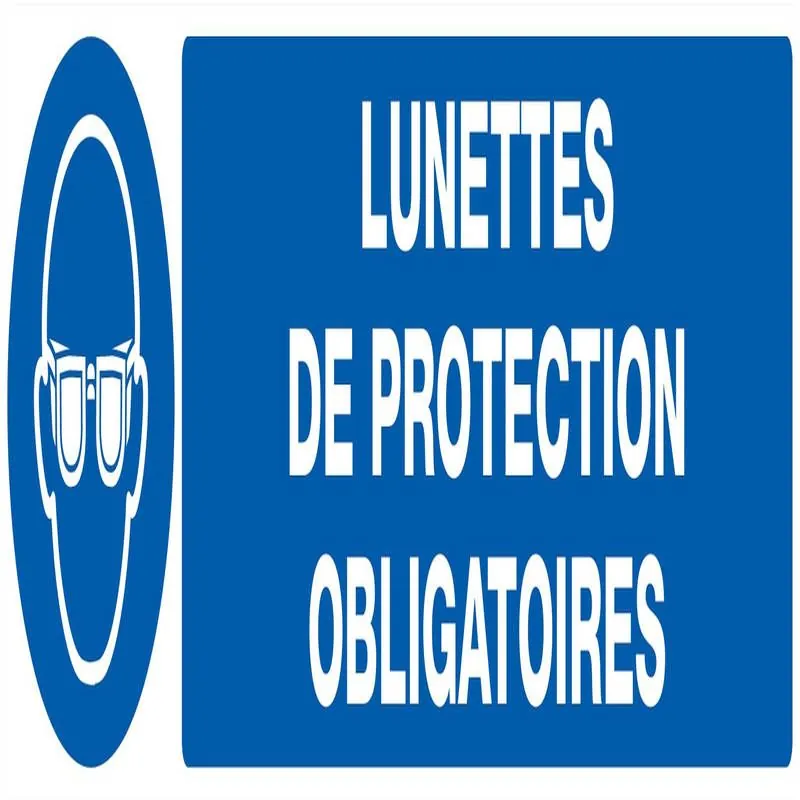 Panneau LUNETTES DE PROTECTION OBLIGAT Taliaplast 625507