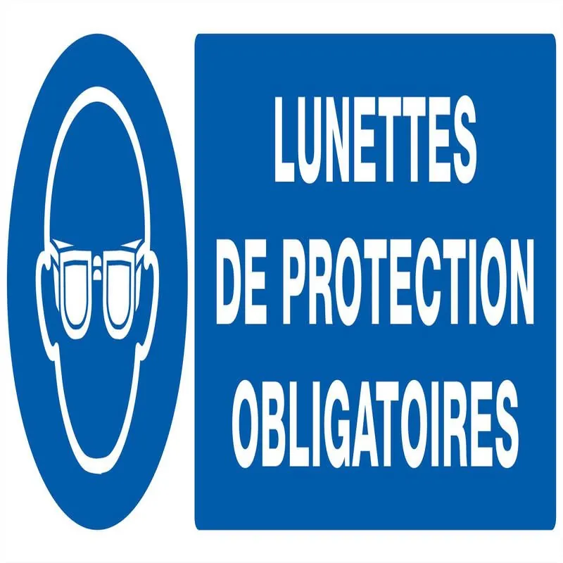 Panneau LUNETTES DE PROTECTION OBLIGAT Taliaplast 626507