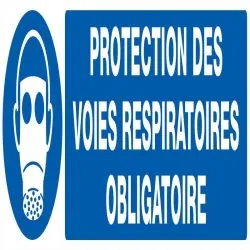 Panneau PROTEC.VOIES RESPIRAT.OBLIGAT. Taliaplast 620510