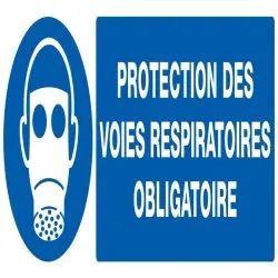 Panneau PROTEC.VOIES RESPIRAT.OBLIGAT. Taliaplast 626510