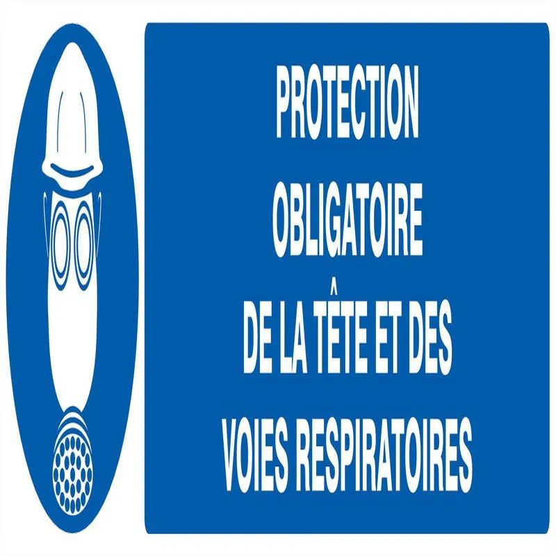 Panneau PROT.OBLIG.TET/ VOI.RES 200X52 Taliaplast 620506