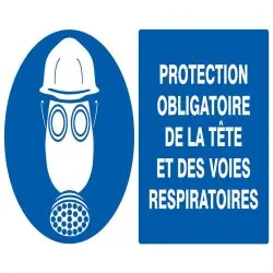 Panneau PROT.OBL.TET/VOI RESP. 330X200 Taliaplast 621506