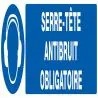 Panneau SERRE-TETE ANTIBRUIT OBLIGAT. Taliaplast 620509