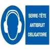 Panneau SERRE-TETE ANTIBRUIT OBLIGAT. Taliaplast 621509