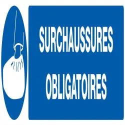 Panneau SURCHAUSSURES OBLIGATOIRES NOR Taliaplast 625522