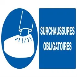 Panneau SURCHAUSSURES OBLIGATOIRES NOR Taliaplast 621522