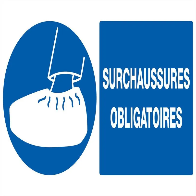 Panneau SURCHAUSSURES OBLIGATOIRES NOR Taliaplast 621522
