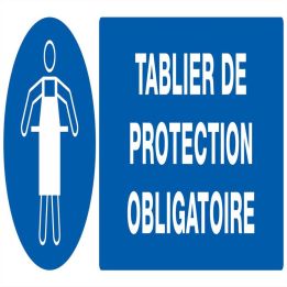 Panneau TABLIER DE PROTECTION OBLIGAT. Taliaplast 626521