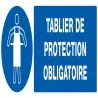 Panneau TABLIER DE PROTECTION OBLIGAT. Taliaplast 626521
