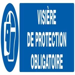 Panneau VISIERE DE PROTECTION OBLIGAT. Taliaplast 620514