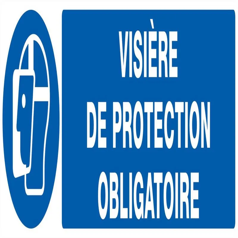 Panneau VISIERE DE PROTECTION OBLIGAT. Taliaplast 620514