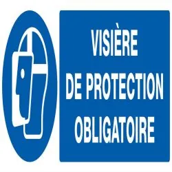 Panneau VISIERE DE PROTECTION OBLIGAT. Taliaplast 626514