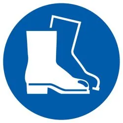 Panneau CHAUSSURES SECURITE OBLIGAT. N Taliaplast 627542
