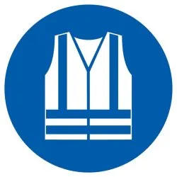 Panneau GILET SECURITE HV OBLIGATOIRE Taliaplast 627543
