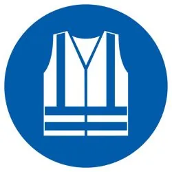 Panneau GILET SECURITE HV OBLIGATOIRE Taliaplast 622540