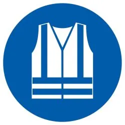 Panneau GILET SECURITE HV OBLIGATOIRE Taliaplast 623540