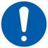 Panneau ! OBLIGATION SIGNAL GENERAL NO Taliaplast 624526