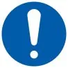 Panneau ! OBLIGATION SIGNAL GENERAL NO Taliaplast 622526