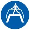 Panneau UTILISER LA PASSERELLE D.420 N Taliaplast 623535