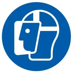 Panneau VISIERE DE PROTECTION OBLIGAT. Taliaplast 624541