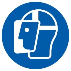 Panneau VISIERE DE PROTECTION OBLIGAT. Taliaplast 627518