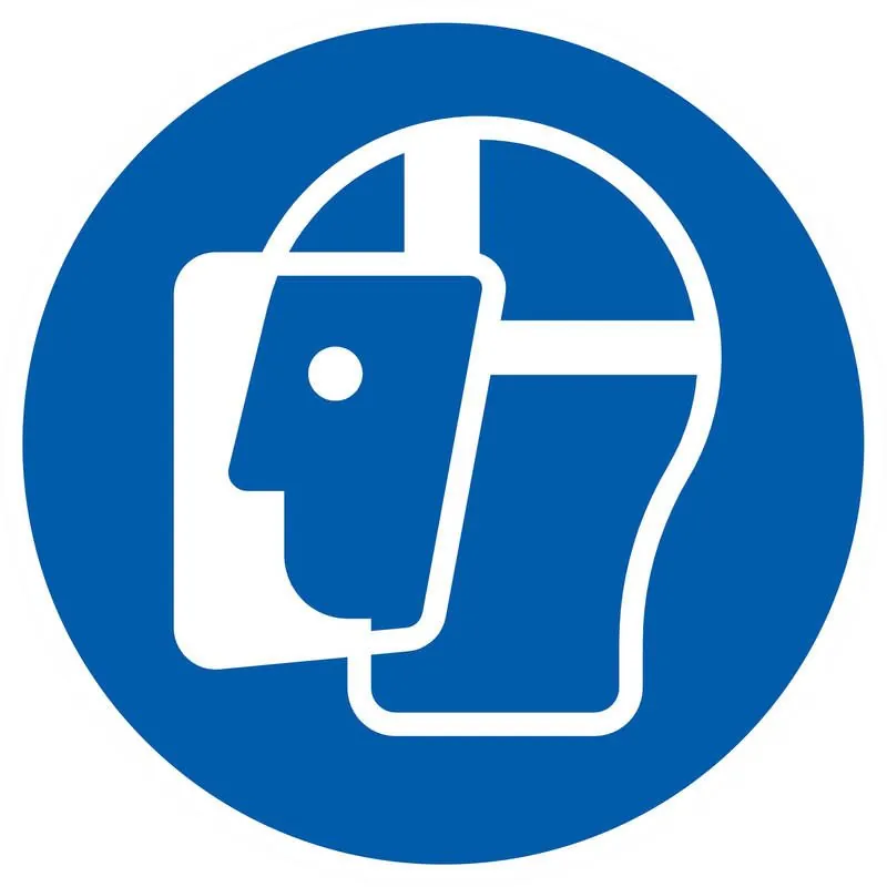 Panneau VISIERE DE PROTECTION OBLIGAT. Taliaplast 627518