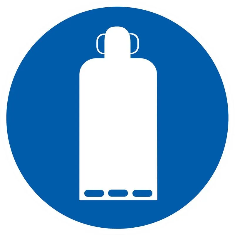 Panneau BOUTEILLE DE GAZ OBLIGATOIRE N Taliaplast 624564
