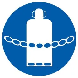 Panneau CHAINES BOUTEILLES GAZ OBLIG. Taliaplast 622563