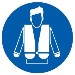 Panneau GILET SAUVET. OBLIGATOIRE NORM Taliaplast 627552
