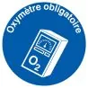 Panneau OXYMETRE OBLIGATOIRE NORMASIGN Taliaplast 622572