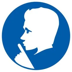 Panneau SILENCE OBLIG. NORMASIGN D.180 Taliaplast 627568