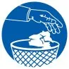 Panneau UTILISEZ LES POUBELLES D.300 N Taliaplast 622543