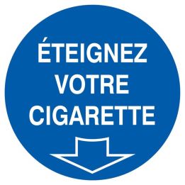Panneau ETEIGNEZ VOTRE CIGARETTE NORMA Taliaplast 627519