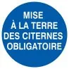 Panneau MISE A TERRE CITERN.OBL NORMAS Taliaplast 627535