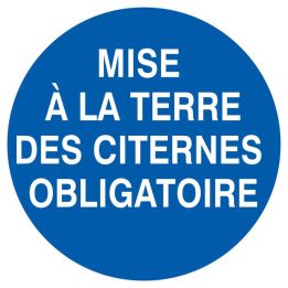 Panneau MISE TERRE CITER OBLIGA D.300 Taliaplast 622532