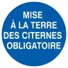 Panneau MIS.A LA TERR. CITER.OBL D.420 Taliaplast 623531