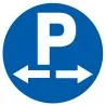 Panneau PARKING DANS LES DEUX SENS NOR Taliaplast 624575
