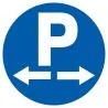 Panneau PARKING DANS LES DEUX SENS NOR Taliaplast 627575