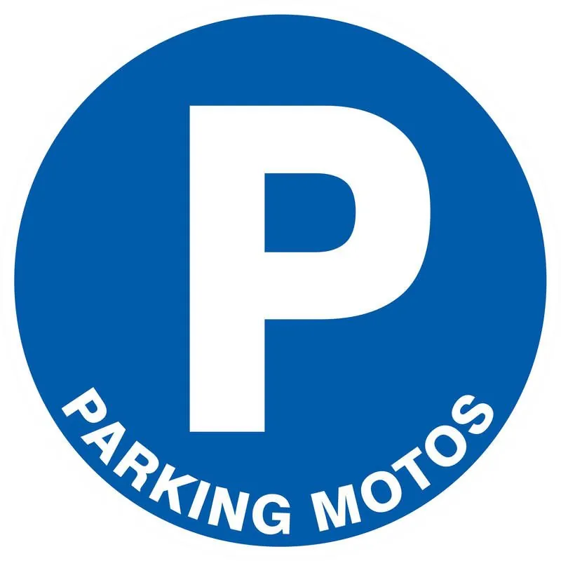 Panneau PARKING MOTOS NORMASIGN D.180 Taliaplast 627576